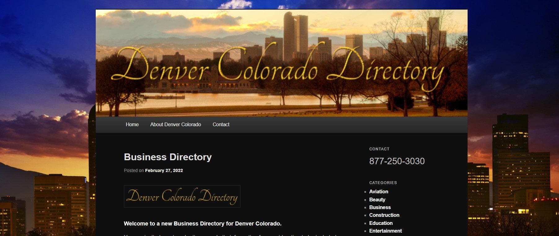 Denver Colorado Directory